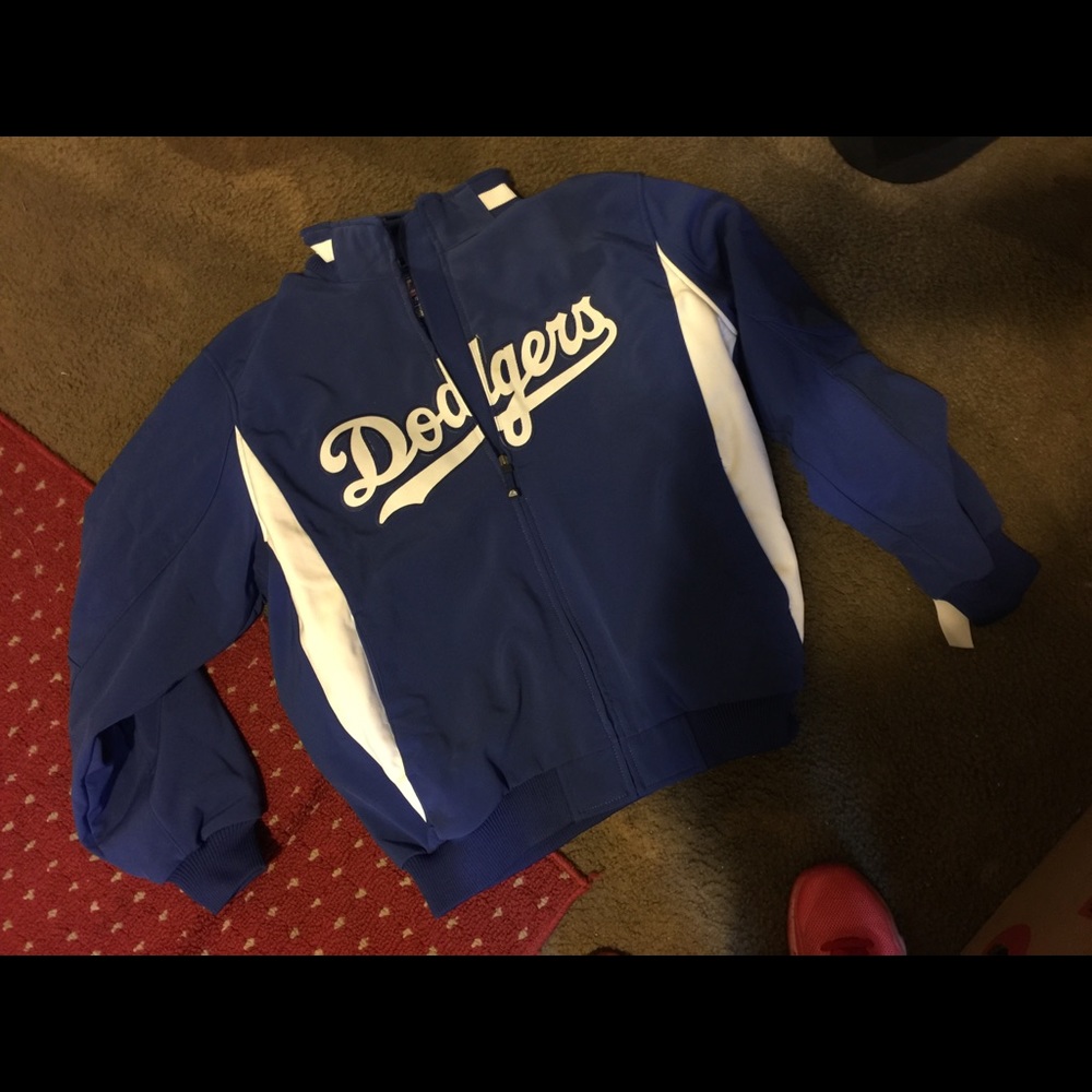 Authentic Majestic Dodger Jacket